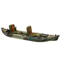 Inflatable Fishing Boat with Dual Seats for Two Anglers